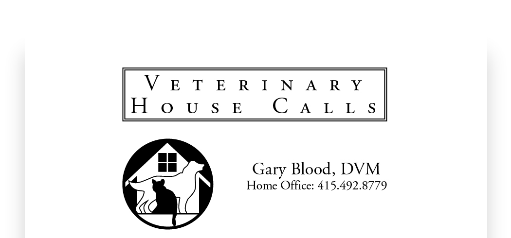 Gary Blood, DVM, Veterinary House Calls, a mobile vet in Plumas County